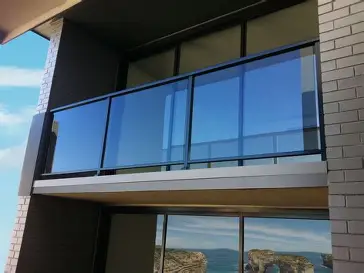 Aluminium & Glass Railings — installed work by Gopalsons, Lucknow