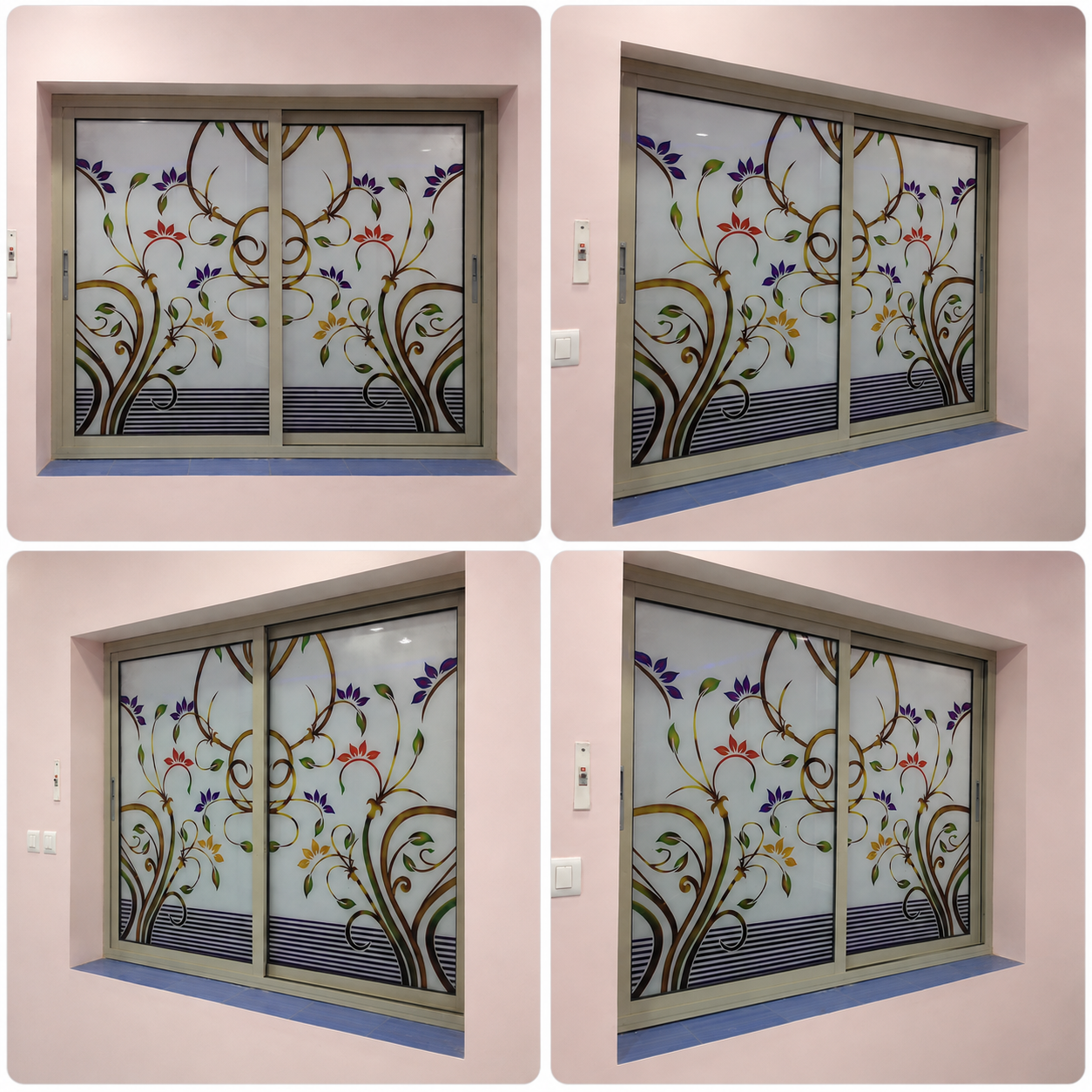 Bombay Sliding Windows — installed work by Gopalsons, Lucknow