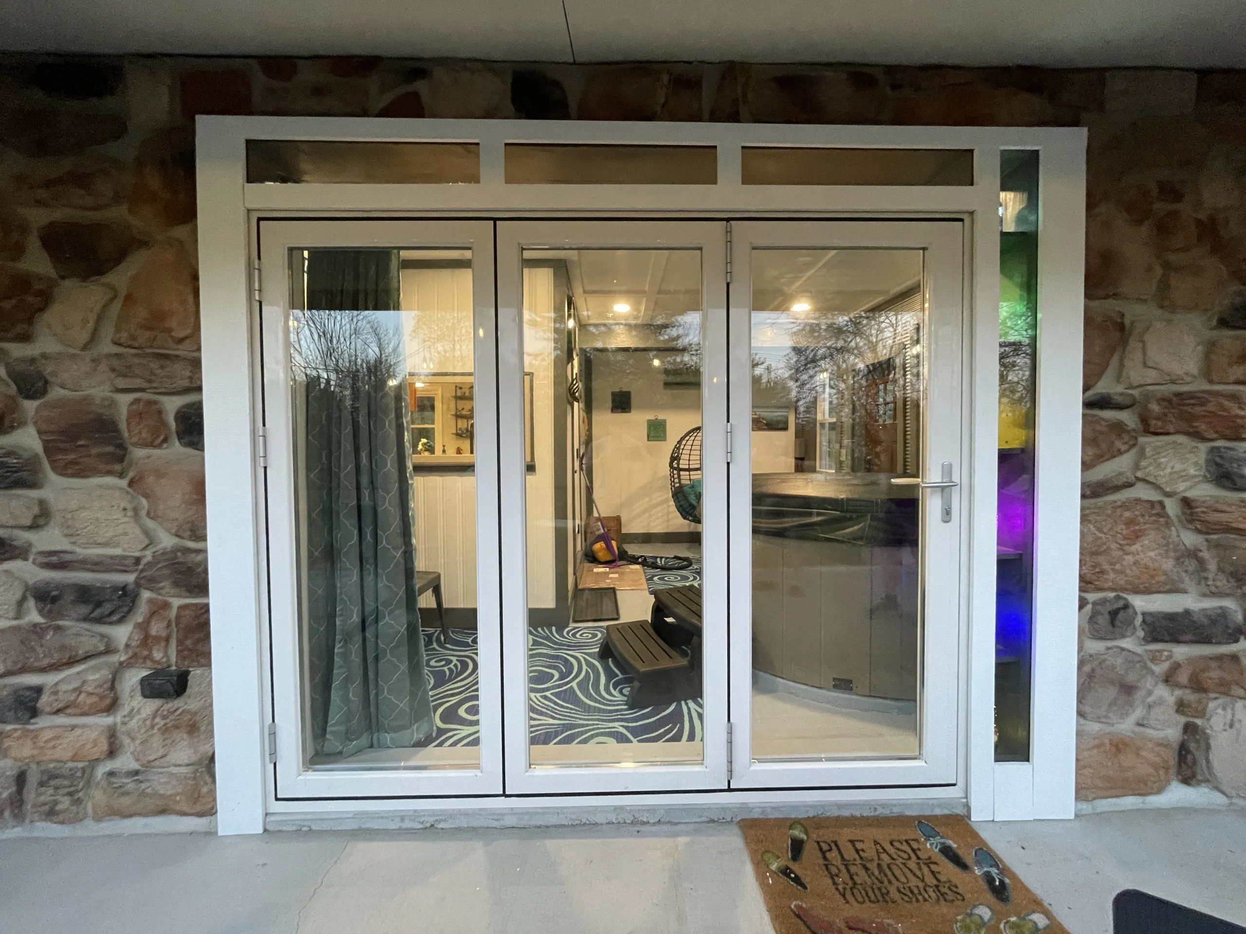 Folding Sliding Doors — installed work by Gopalsons, Lucknow