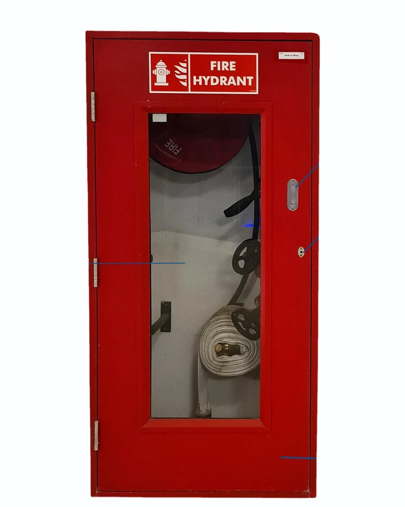 MS Panel Doors — Electrical & Fire Shaft — installed work by Gopalsons, Lucknow
