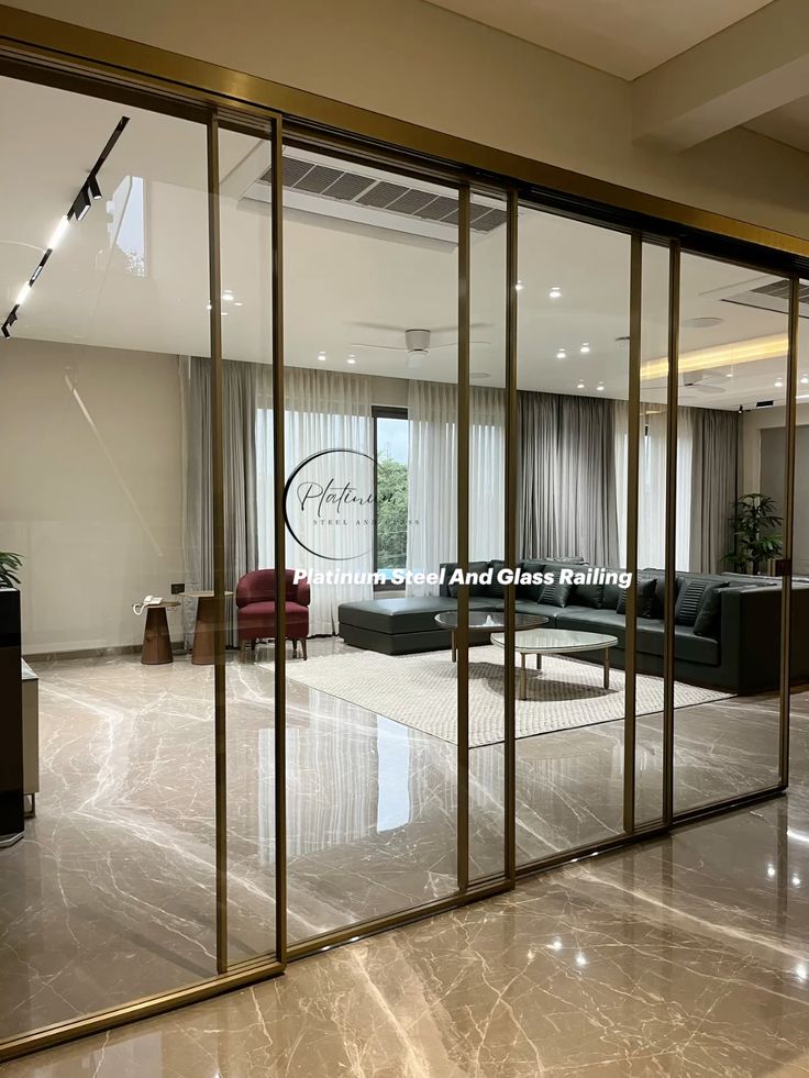 Slim Series — Telescopic Sliders & Partitions — installed work by Gopalsons, Lucknow