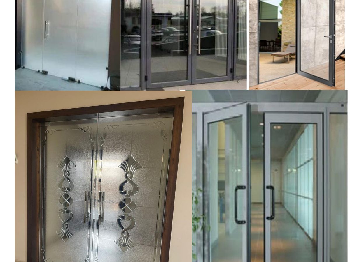 Aluminium & Glass Doors — installed work by Gopalsons, Lucknow