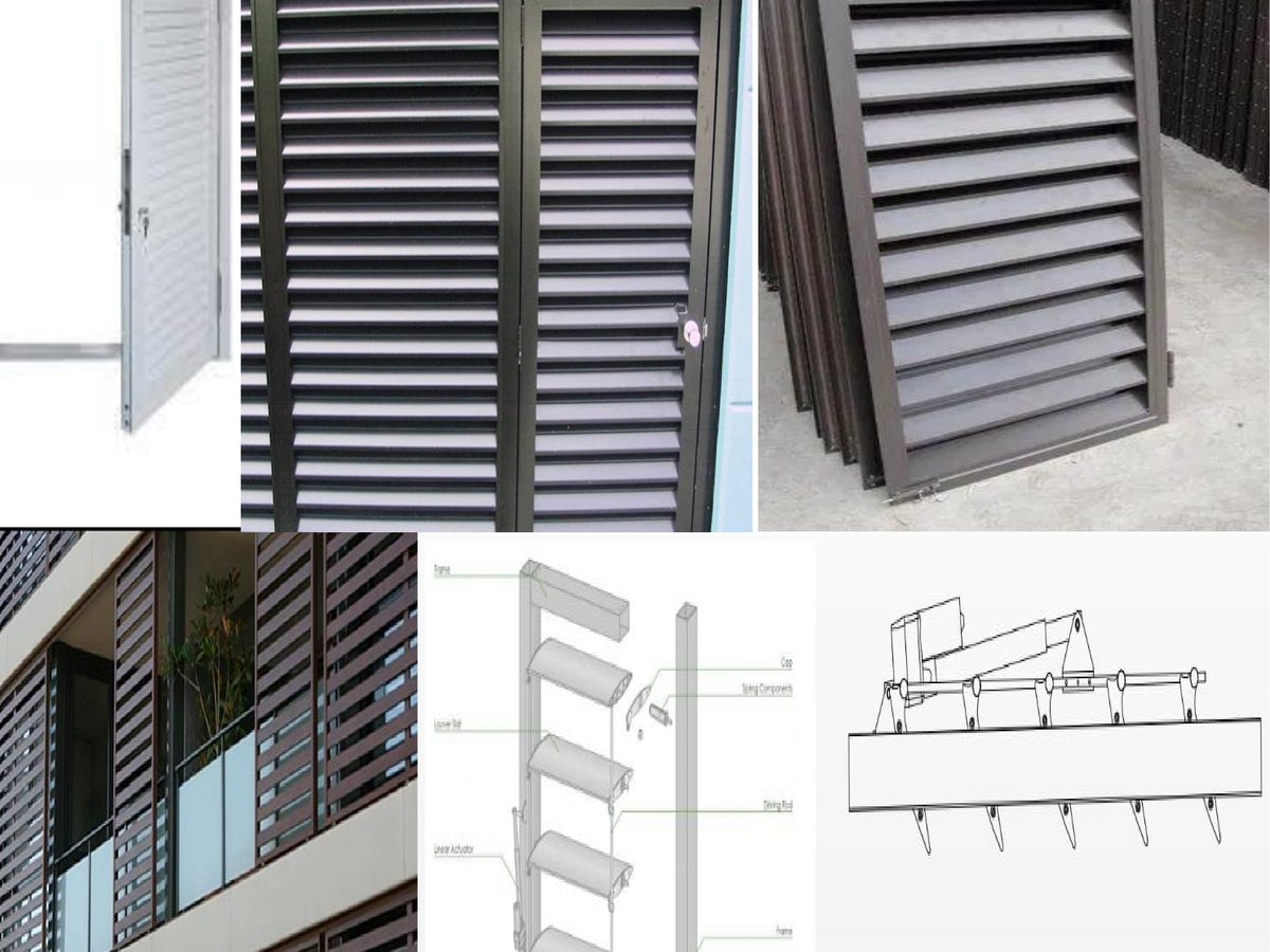 Ventilation & Sun Louvers — installed work by Gopalsons, Lucknow